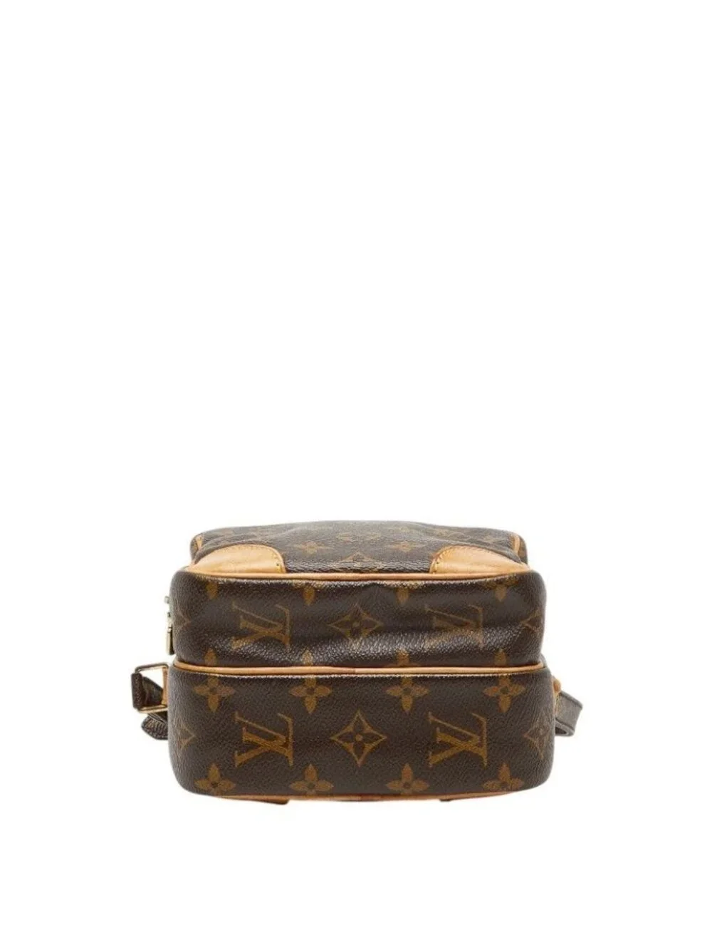 ★SOLD★ Louis Vuitton Monogram Amazon Crossbody Shoulder Bag Brown Leather - Picture 3 of 10